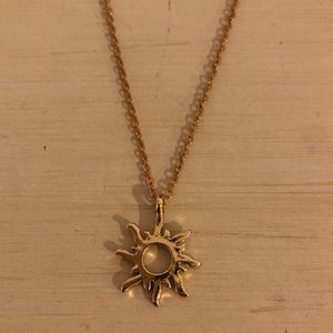 Sun necklace